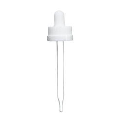 2 oz White Child Resistant Glass Dropper (20-400)